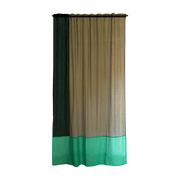 Rideau en polyester vert 300x150cm Forest haze 4 - Raw Room