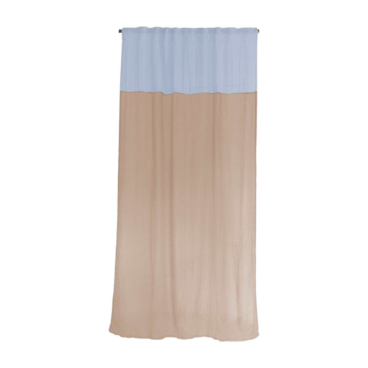 Beige polyester curtain 250x150cm Desert kiss 5 - Raw Room