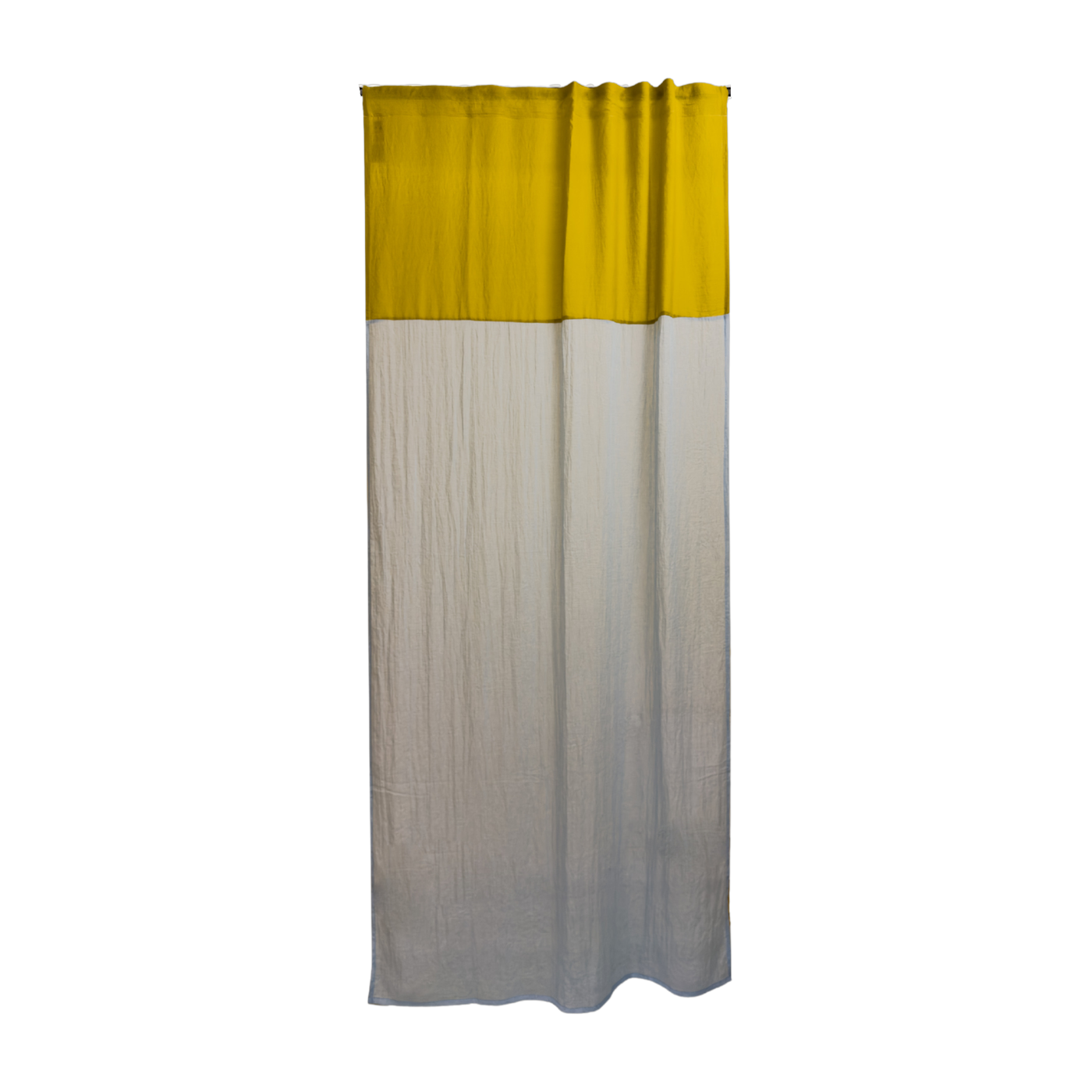 Rideau en polyester bleu 300x140cm Blue ember 5 - Raw Room