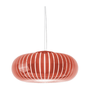Teresa recycled plastic pendant lamp, orange, 50x43cm - Kartell