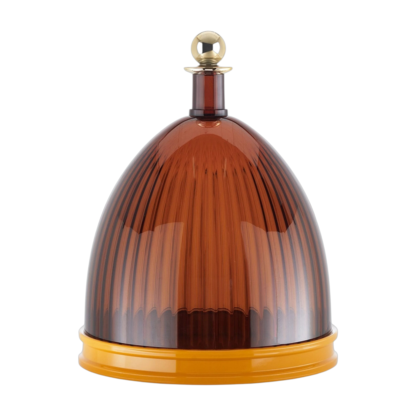 Vide poche en thermoplastique marron 24x30cm La coupole - Kartell