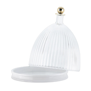Portaoggetti in termoplastica trasparente 24x30 cm La coupole - Kartell