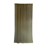 Grüner Vorhang aus Polyester, 300 x 140 cm, Farbe: Grün 6 – Raw Room