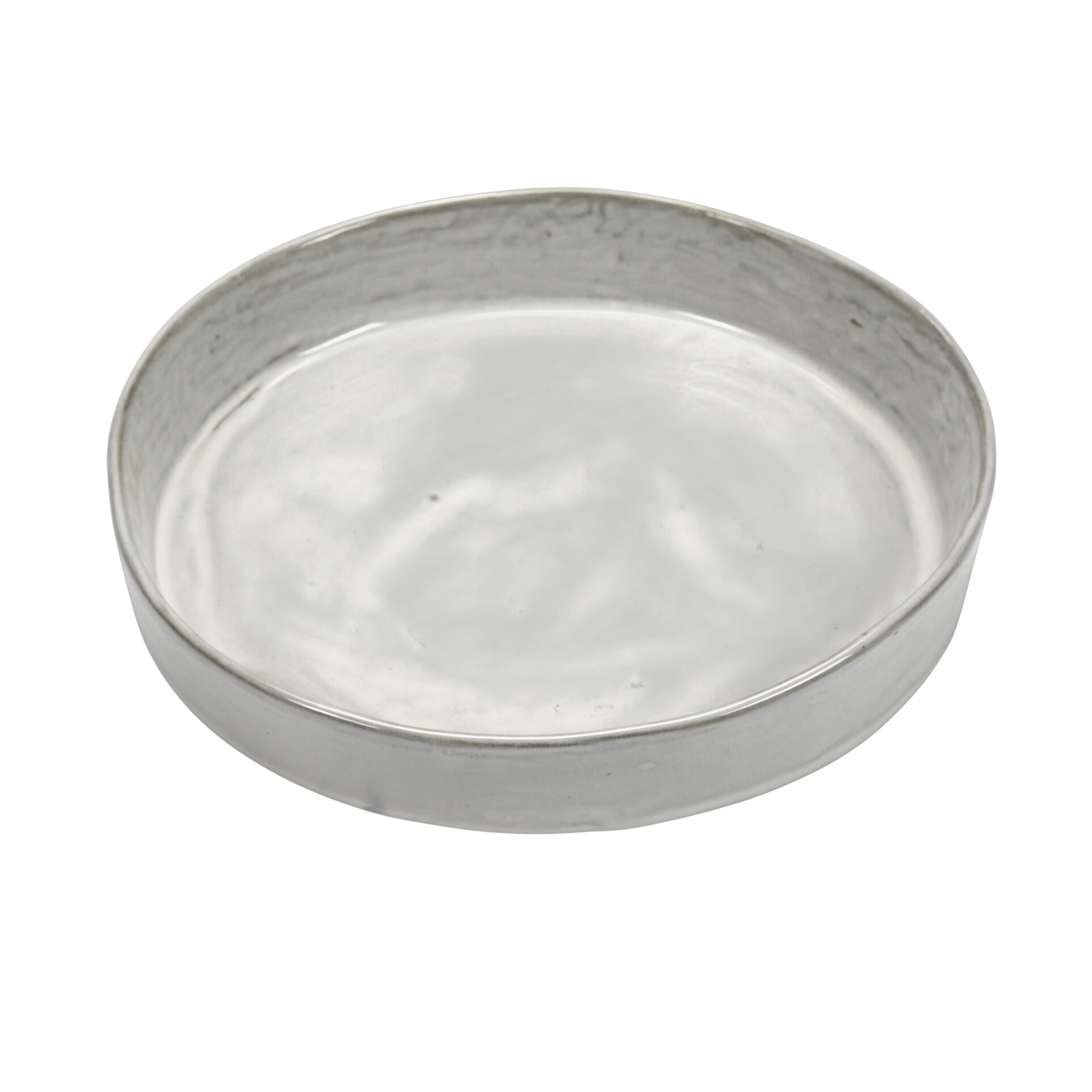 طبق عميق من الفخار الأبيض المكسور 23x4 سم La Mère - Serax