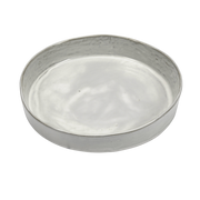 Piatto fondo in gres bianco sporco 23x4cm La Mère - Serax