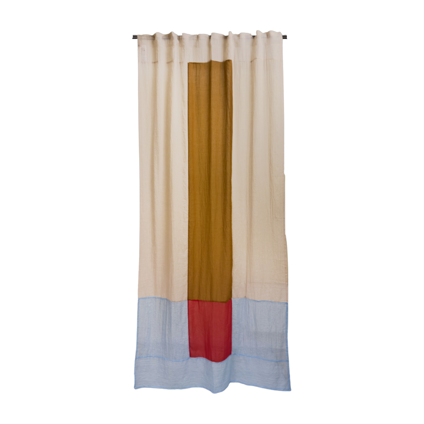 Cortina de poliéster beige 250 x 150 cm Desert kiss 1 - Raw Room