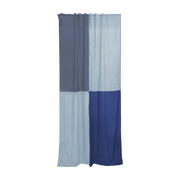 Blauer Vorhang aus Polyester, 250 x 150 cm, Blue Frosting 3 – Raw Room