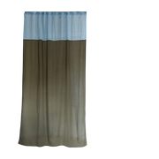 Rideau en polyester vert 250x150cm Green meadow 5 - Raw Room