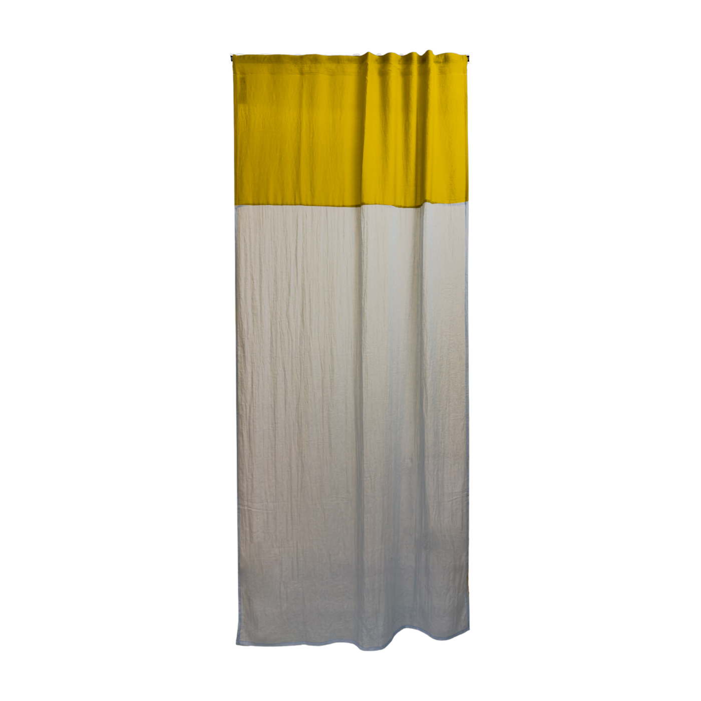 Blue polyester curtain 250x150cm Blue amber 5 - Raw Room