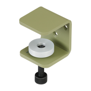 Accroche murale en acier thermolaqué kaki 6x6,5cm Bracket - TIPTOE