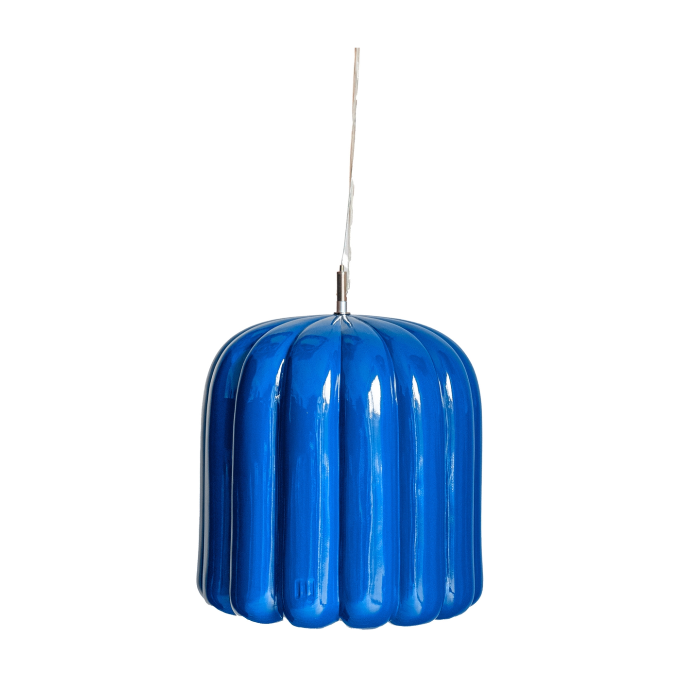 Suspension en céramique bleu nuit 50x49cm Cannelle - Cosin Paris