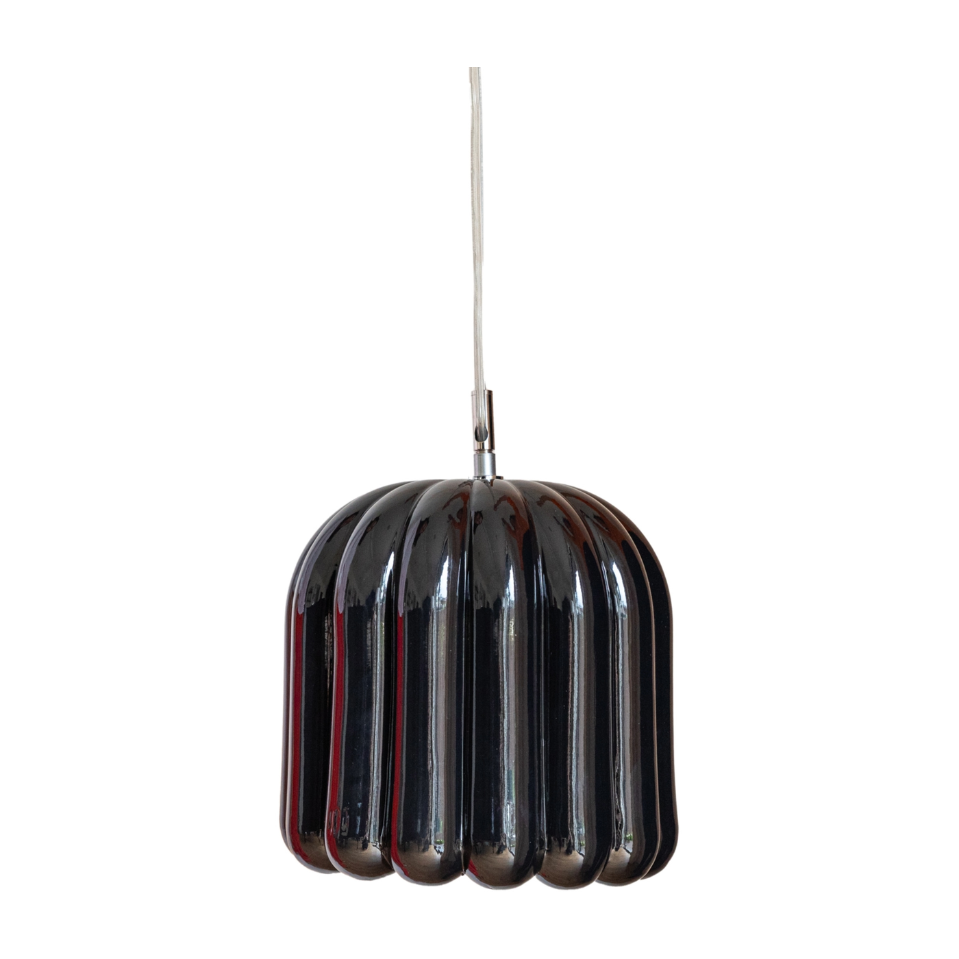 Suspension en céramique noir 20x20cm Cannelle - Cosin Paris