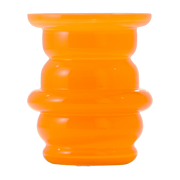 Vase en verre soufflé orange 17x20cm Dôme - Cosin Paris