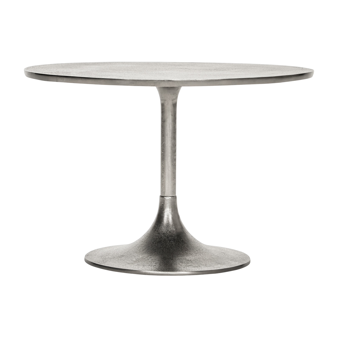 ronde 's polished aluminum side table Pan - House Doctor