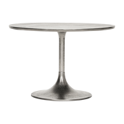 Table d'appoint ronde en aluminium poli Pan - House Doctor