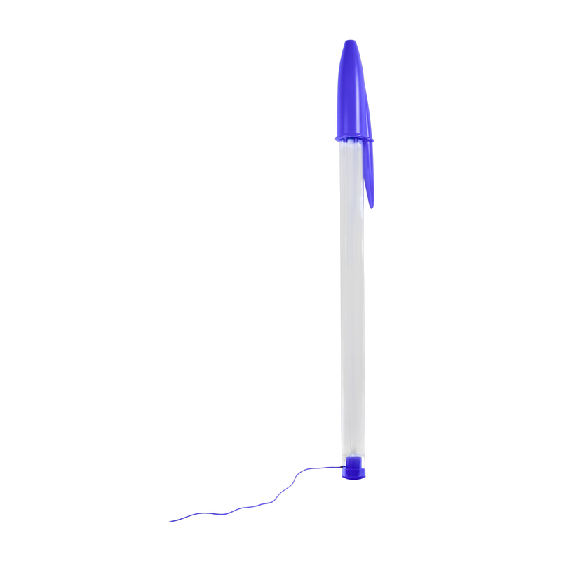 Lampe design bleu 16,5x13x178cm Bic - Seletti