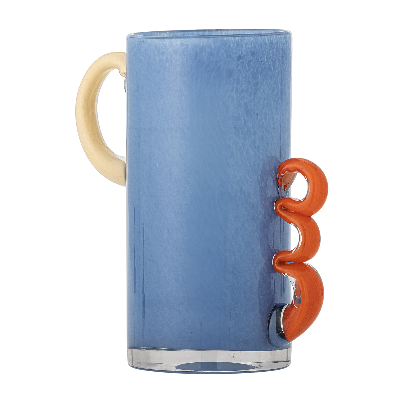 Vase Carlie blue glass - Bloomingville