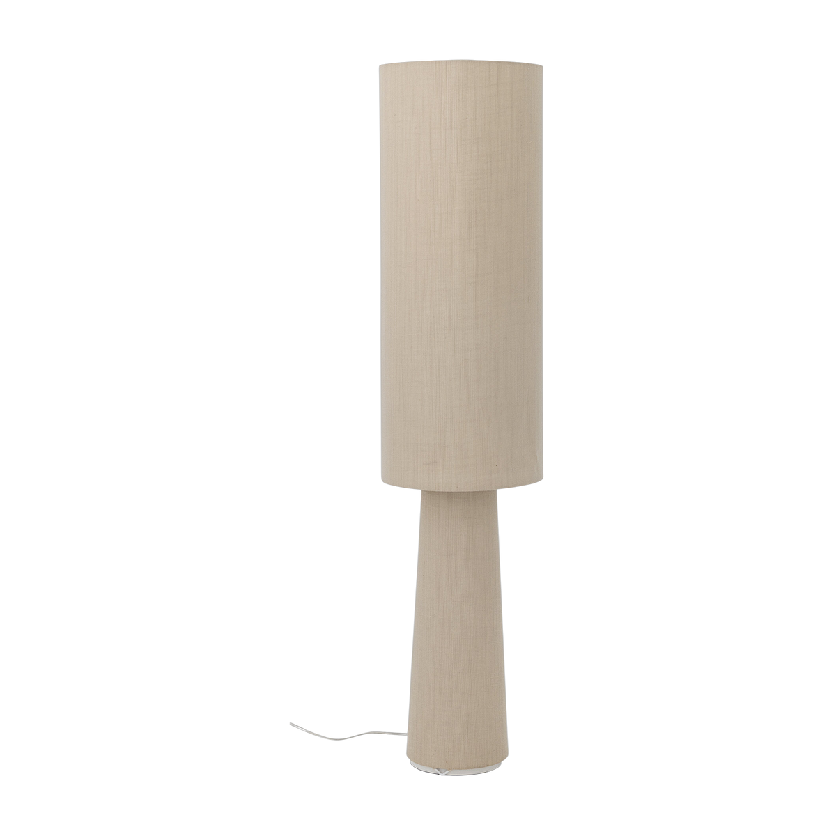 Lampada da terra in lino naturale Emmie - Bloomingville