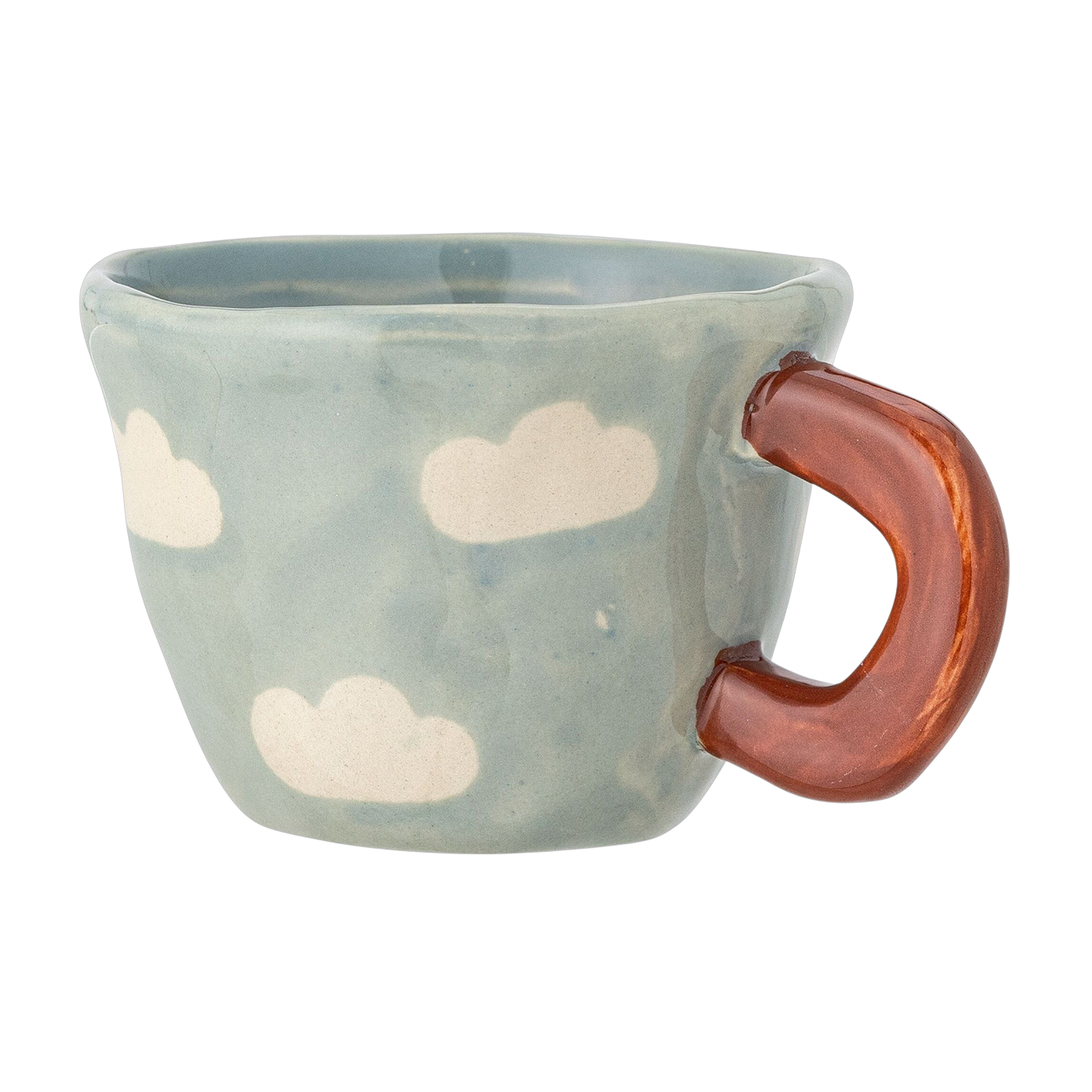 Tazza da caffè in gres blu Nini - Bloomingville