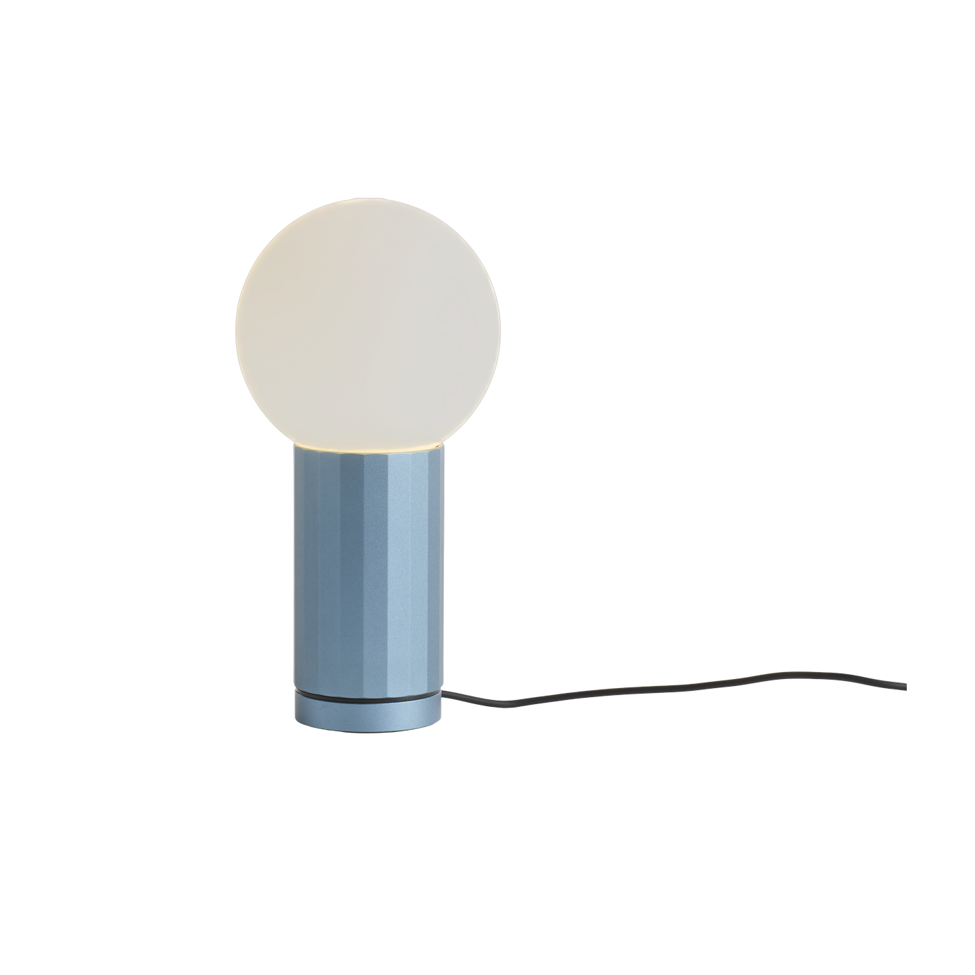 Lampada in alluminio blu Turn On - Hay