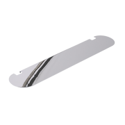 Chrome metal TV stand shelf 99x18cm Pipe - Pedestal