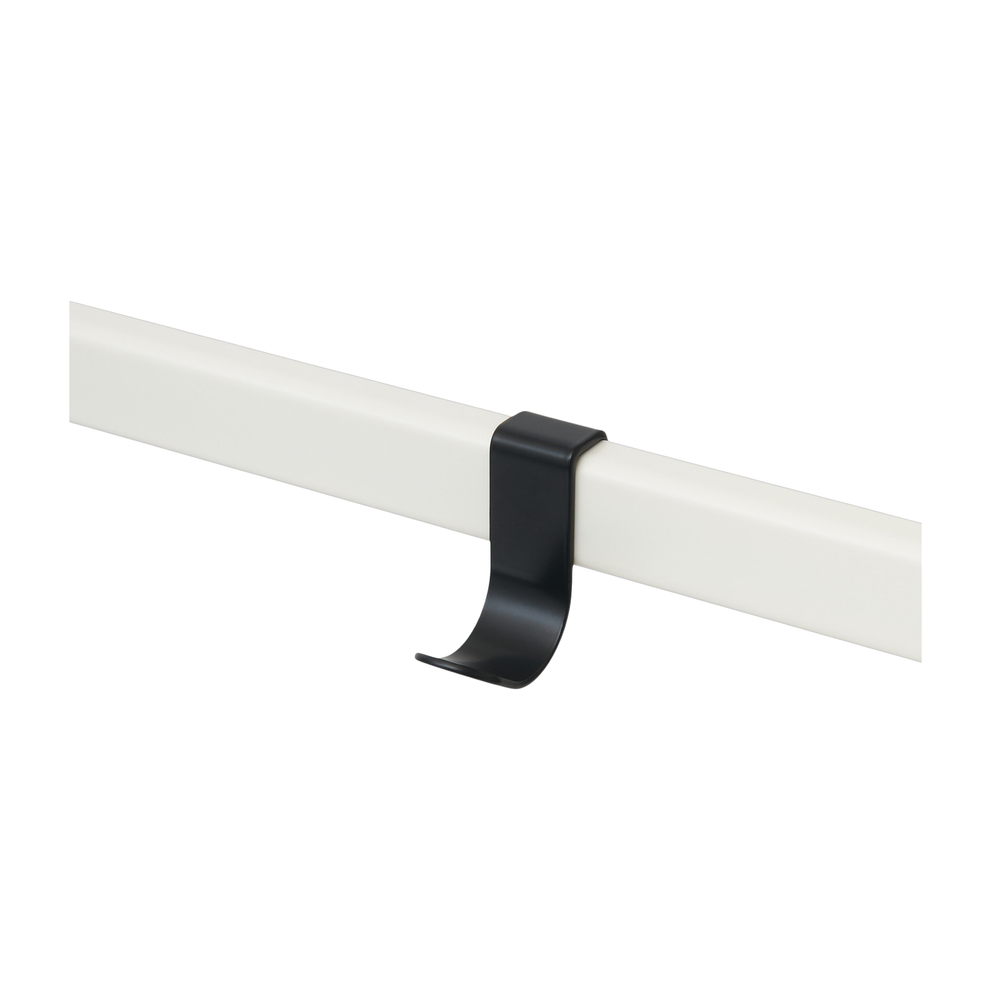 Haken für TV-Halterung aus schwarzem Stahl Hook -Halterung – Pedestal