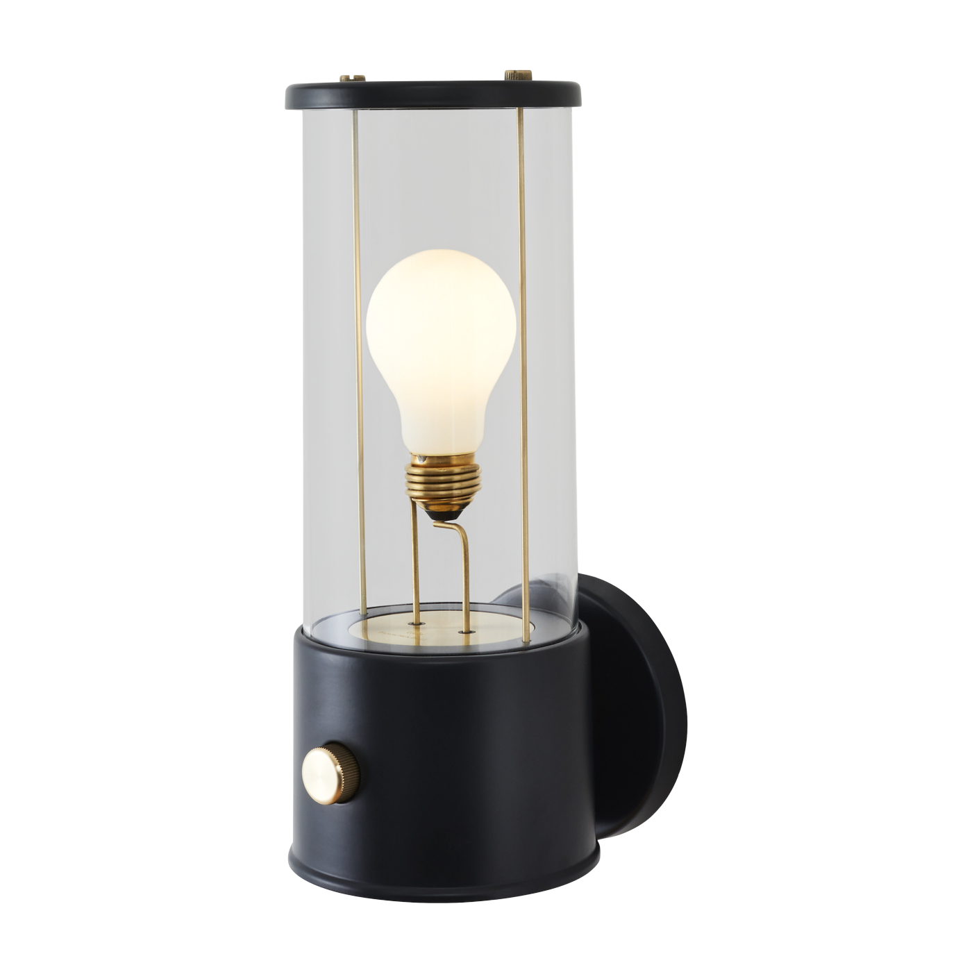 Black aluminum wall sconce 15 x 12. 5 cm The Muse x Farrow & Ball - Tala