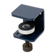 Powder-coated steel wall hook dark blue 6x6.5cm Bracket - TIPTOE