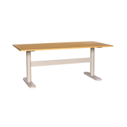 Mesa de comedor rectangular de madera de roble natural Tona - Hübsch