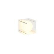 Lampada in acrilico trasparente 19,5x18x18cm LOP - BANG