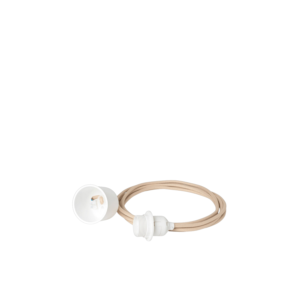Fabric cord set 4m - Pendant - Sand