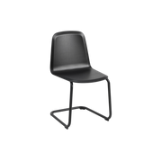 Chaise en hêtre vert foncé et acier vert foncé Brink - Muuto