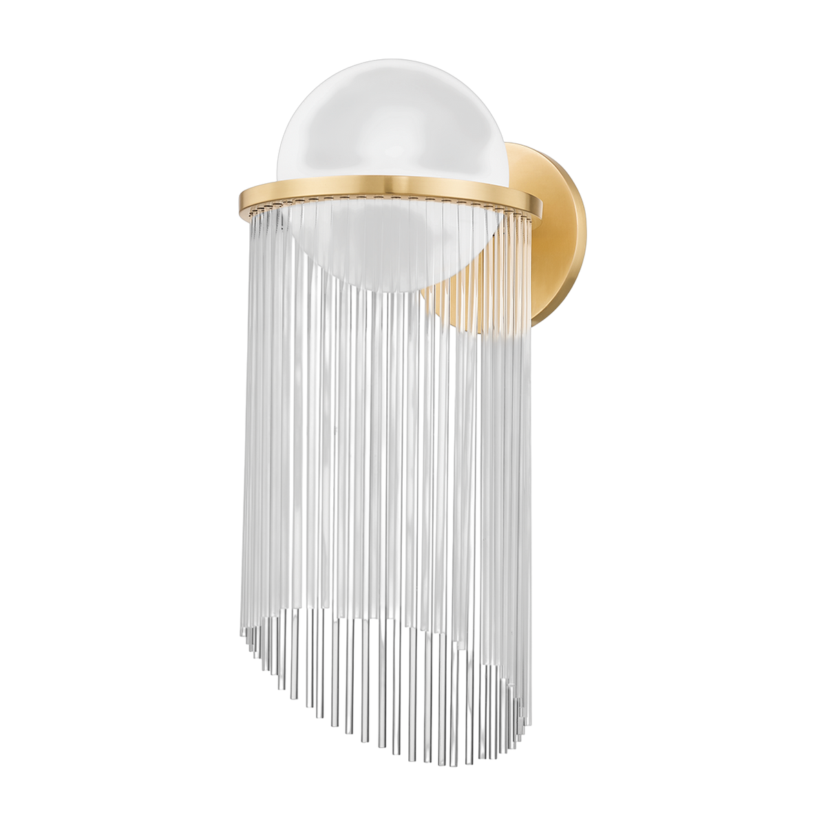 Applique murale en acier laiton vieilli 22x51cm Celestial - Corbett Lighting