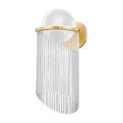 Applique murale en acier laiton vieilli 22x51cm Celestial - Corbett Lighting