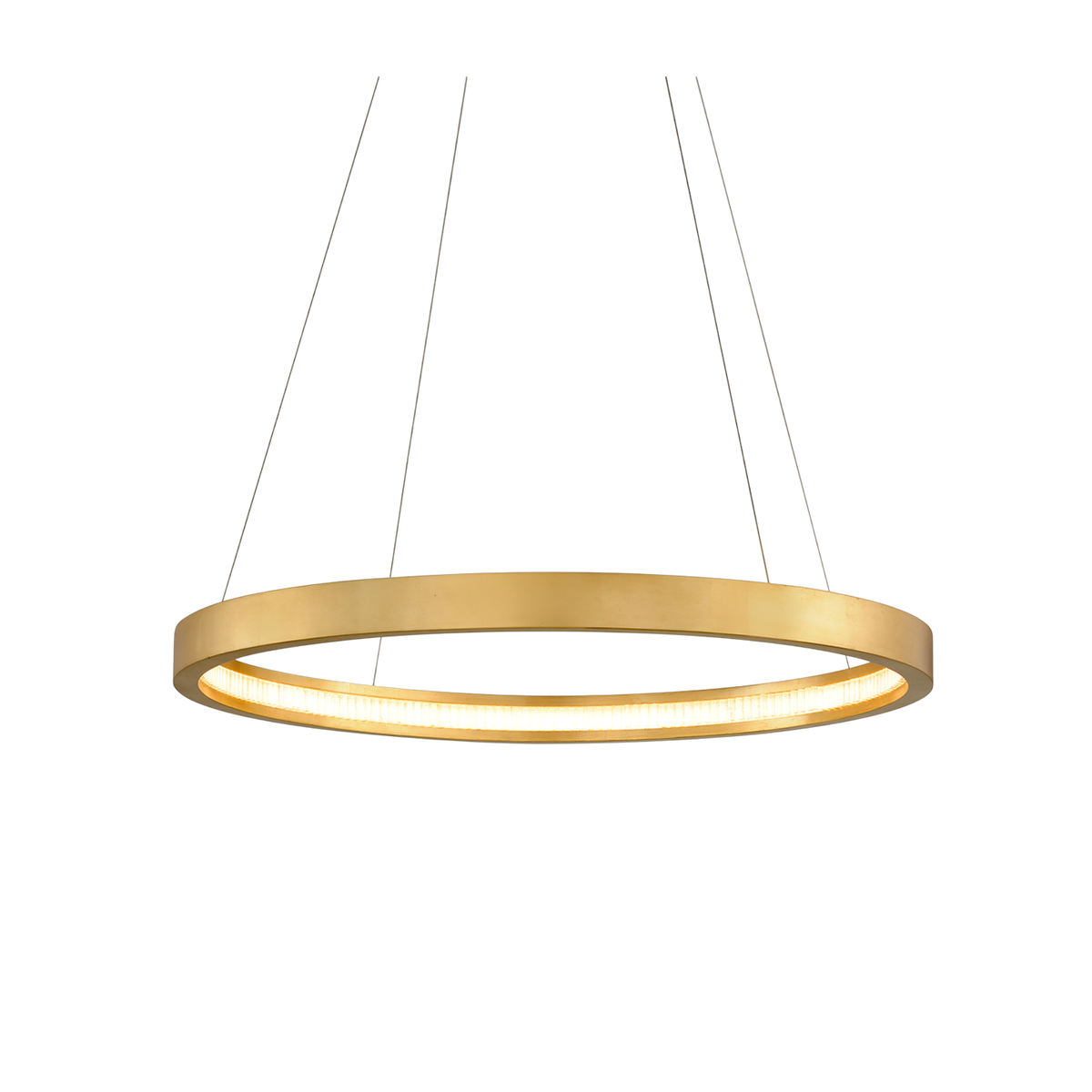 Suspension en fer feuille d'or Jasmine - Corbett Lighting