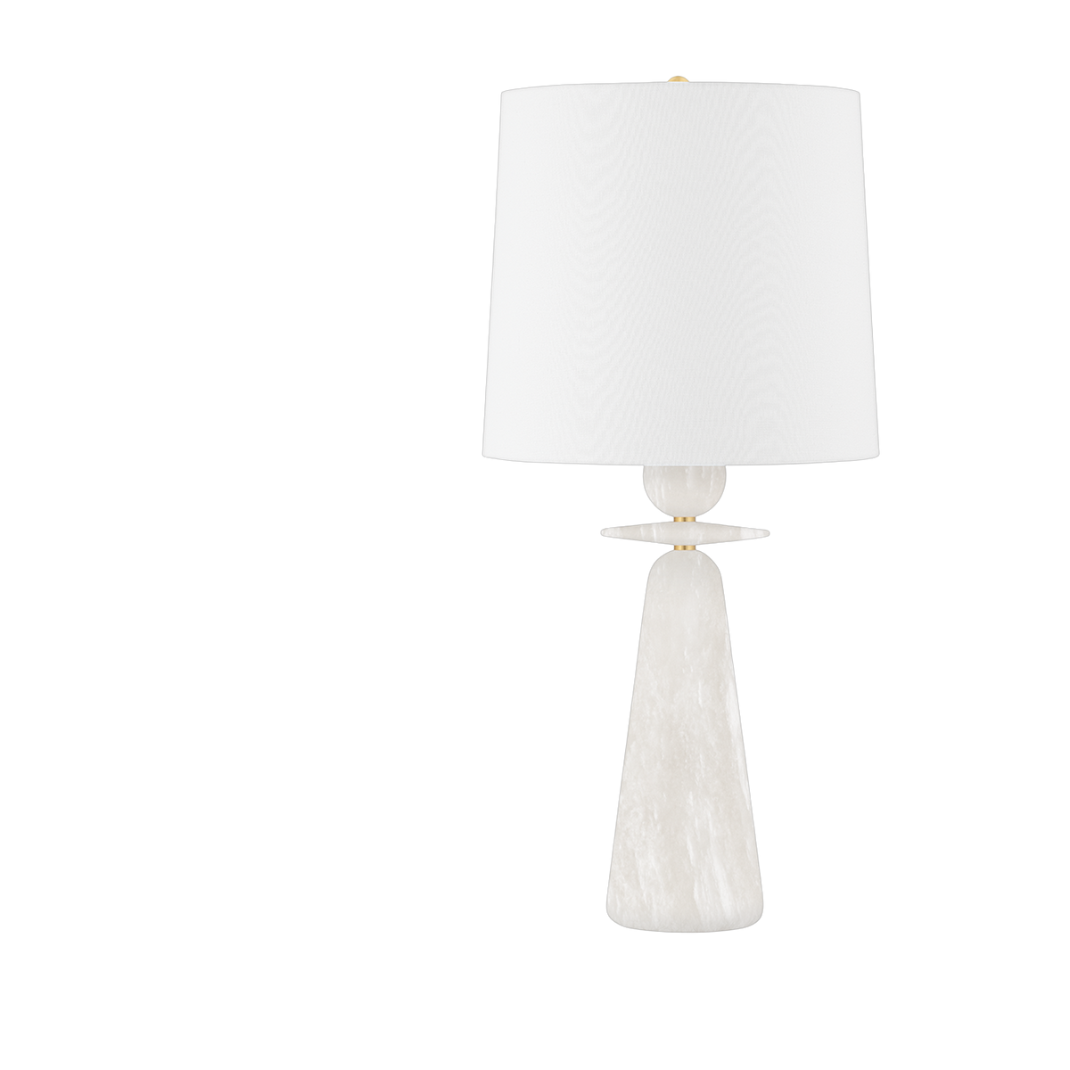Lampada da tavolo in ottone ottone invecchiato 35x77cm Montgomery - Hudson Valley Lighting