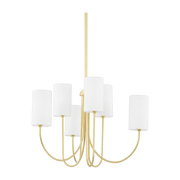 Suspension en acier laiton vieilli 74x55cm Harlem - Hudson Valley Lighting