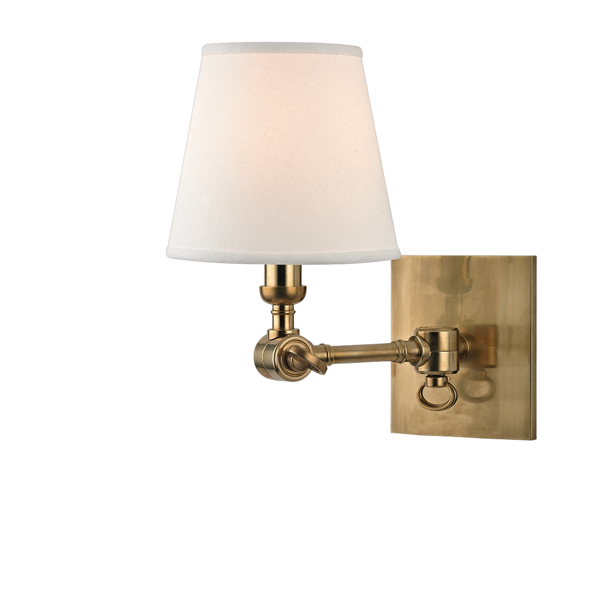 Applique murale en laiton laiton vieilli 15x25cm Hillsdale - Hudson Valley Lighting