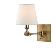 Applique murale en laiton laiton vieilli 15x25cm Hillsdale - Hudson Valley Lighting