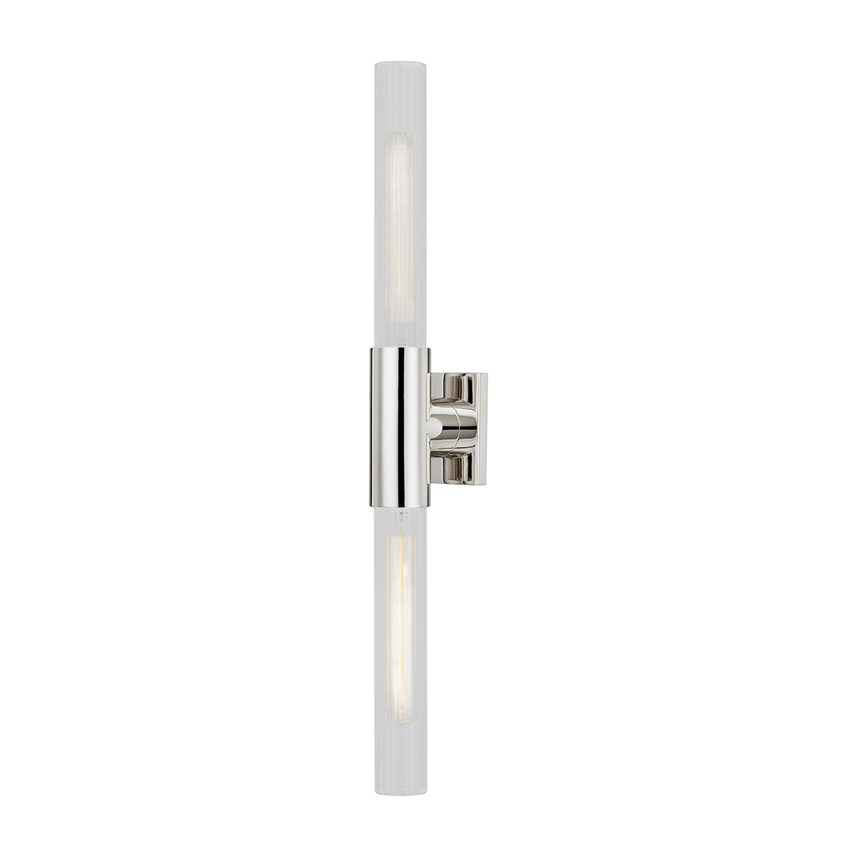Applique murale en laiton nickel poli 11x70cm Asher - Hudson Valley Lighting