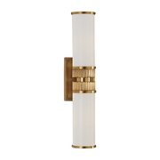 Applique de salle de bain en laiton laiton vieilli 13x53cm Harper - Hudson Valley Lighting