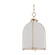Suspension en acier laiton vieilli 36x51cm Eldridge - Hudson Valley Lighting
