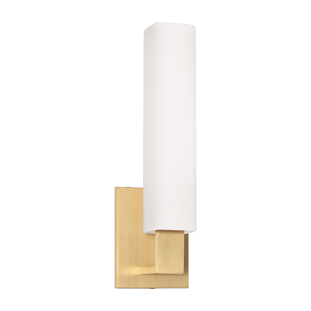 Bathroom wall light in aged brass 11x35cm Livingston - Hudson Valley Lighting