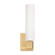 Aplique de baño en latón envejecido 11x35cm Livingston - Hudson Valley Lighting