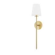 Wall light in aged brass steel 15x70cm Niagra - Hudson Valley Lighting