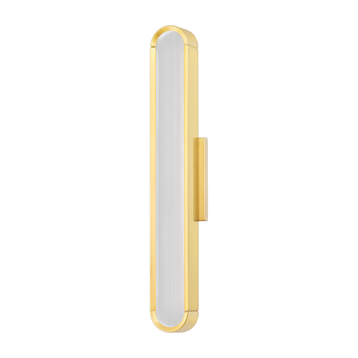 Bathroom wall light in aged brass 7x18cm Starkey - Hudson Valley Lighting