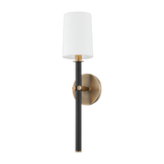 Aplique de pared en acero con latón patinado 12x49cm Belvedere - Troy Lighting