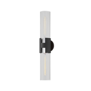 Applique murale en aluminium nickel poli 12x65cm Amado - Troy Lighting