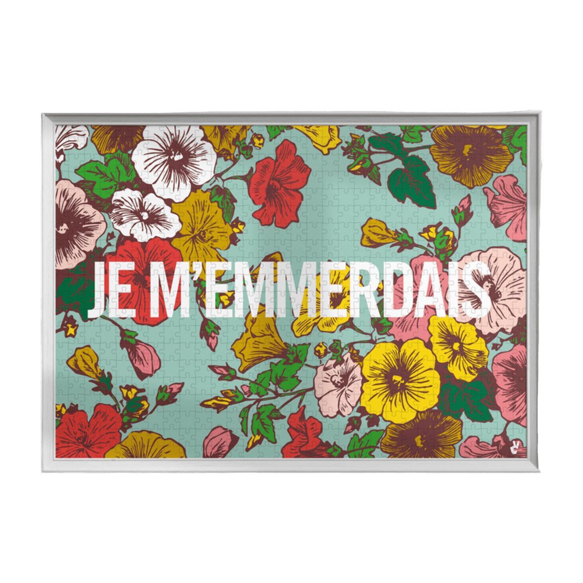 Puzzle de 1000 pièces Je m'emmerdais - Piece & Love - The Cool Republic