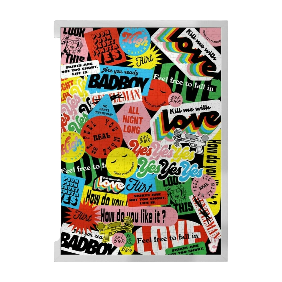 Puzzle de 1000 pièces Popup - Piece & Love - The Cool Republic